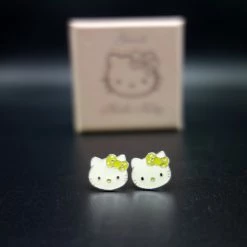 Hello Kitty Schmuck Ohrstecker 925 Silber