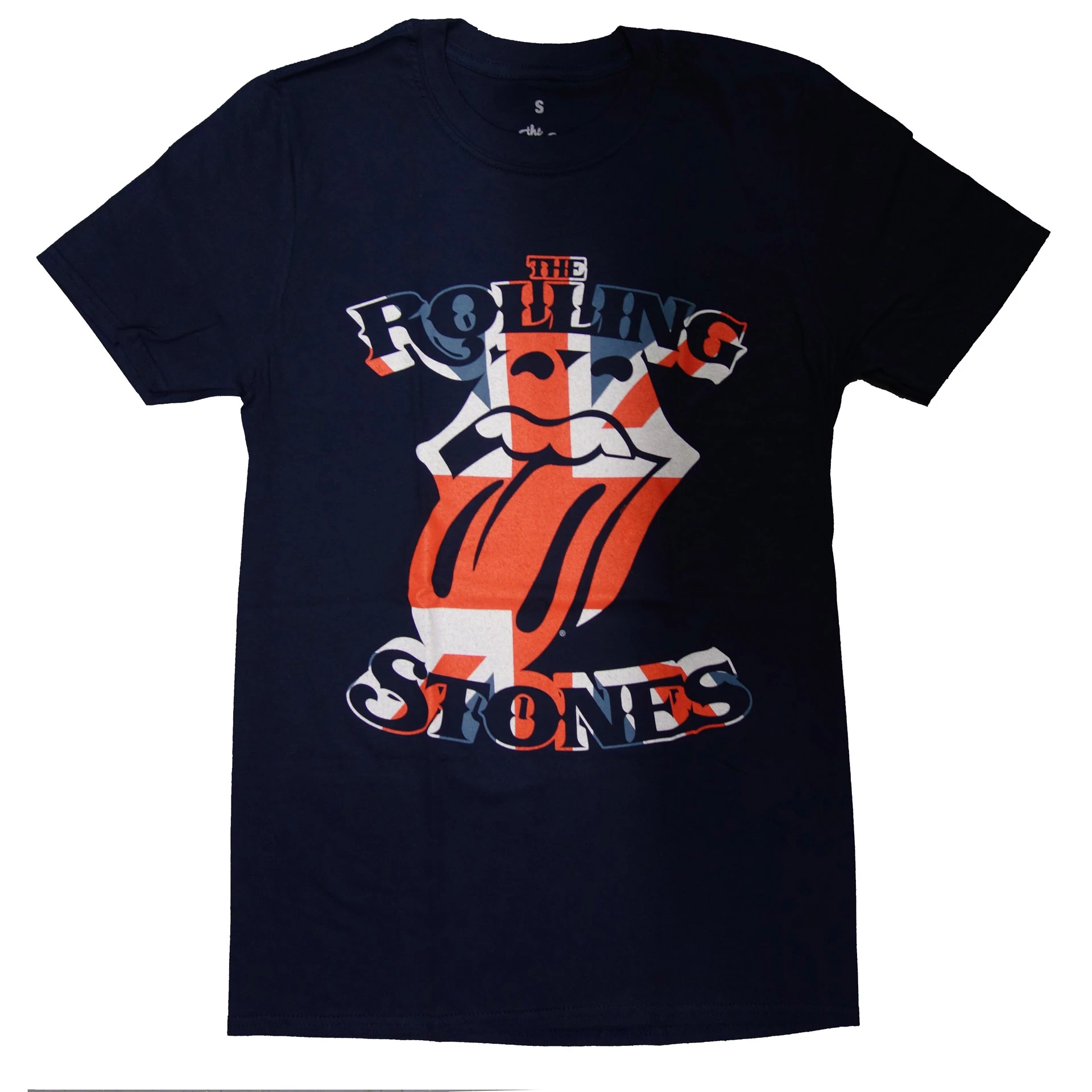 The Rolling Stones T-Shirt Rolling Stones British Flag Tongue 4 The Rolling Stones T-Shirt Rolling Stones British Flag Tongue – Bild 2